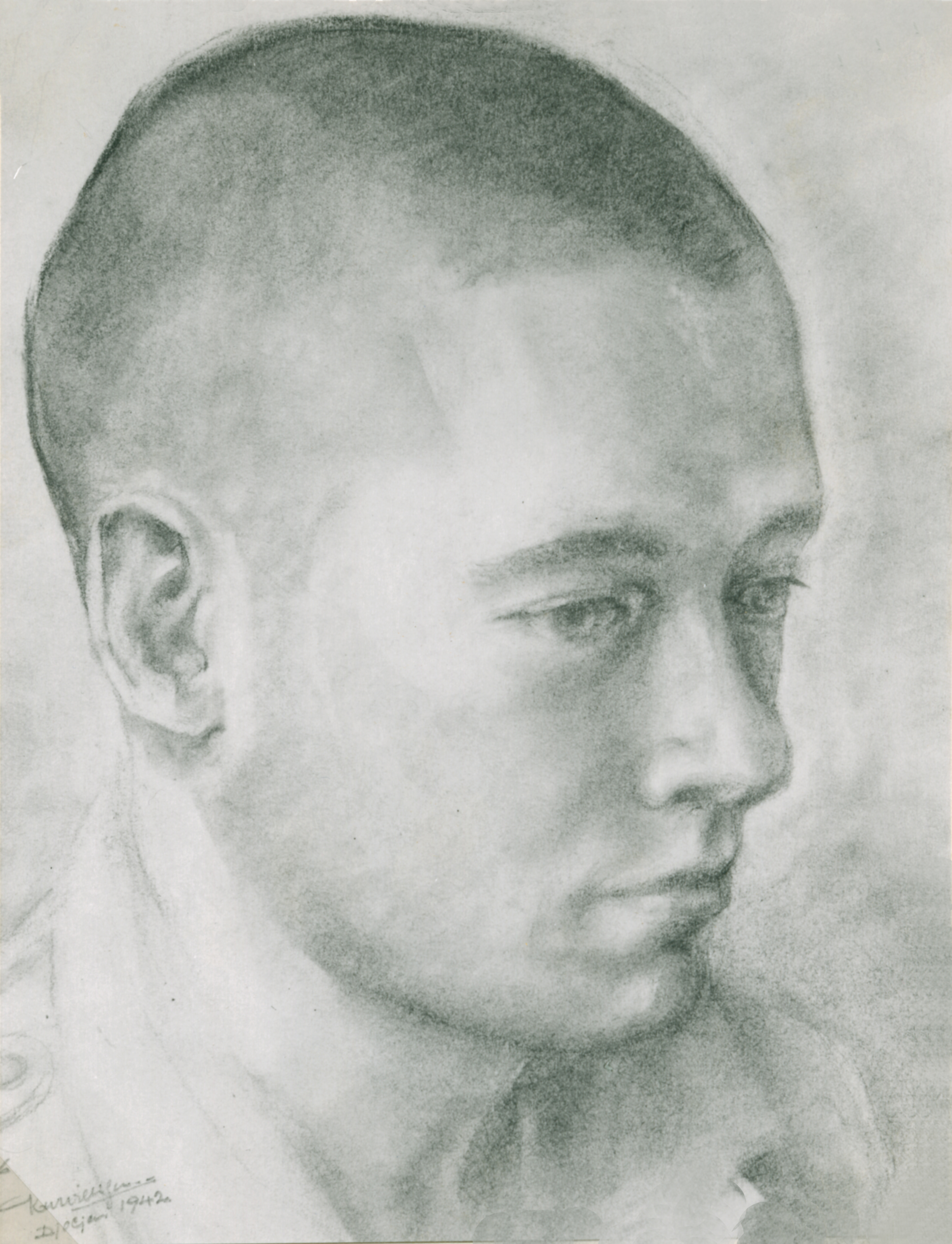Portrait — David Russel, 1942